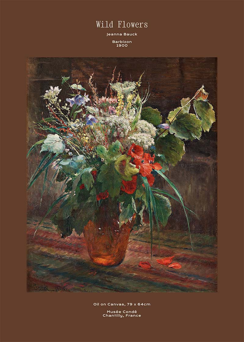 Jeanna Bauck Wild Flowers Poster