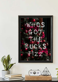 Whos Got The Bucks Fizz Spraypaint Print