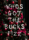 Whos Got The Bucks Fizz Spraypaint Print