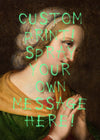 Custom Spraypaint Print - Portrait Of a Praying Woman