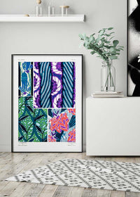 Emile-Alain Séguy Art Nouveau Pattern Print 001