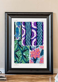 Emile-Alain Séguy Art Nouveau Pattern Print 001