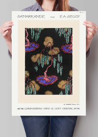 Emile-Alain Séguy Art Nouveau Pattern Print 002