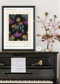 Emile-Alain Séguy Art Nouveau Pattern Print 002