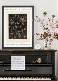 Emile-Alain Séguy Art Nouveau Pattern Print 003