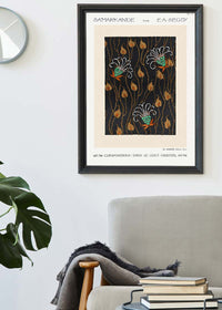 Emile-Alain Séguy Art Nouveau Pattern Print 003