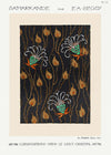 Emile-Alain Séguy Art Nouveau Pattern Print 003