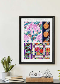 Emile-Alain Séguy Art Nouveau Pattern Print 004