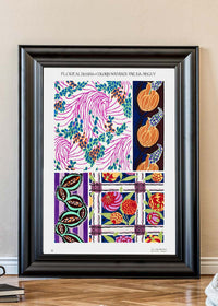 Emile-Alain Séguy Art Nouveau Pattern Print 004