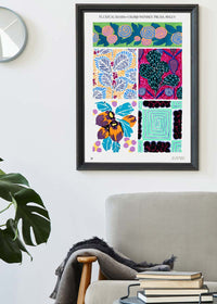 Emile-Alain Séguy Art Nouveau Pattern Print 005
