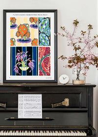 Emile-Alain Séguy Art Nouveau Pattern Print 007