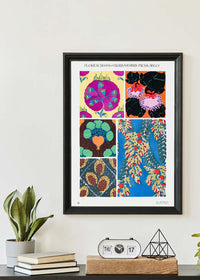 Emile-Alain Séguy Art Nouveau Pattern Print 008