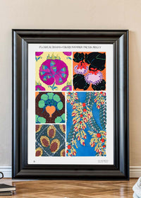 Emile-Alain Séguy Art Nouveau Pattern Print 008