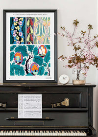 Emile-Alain Séguy Art Nouveau Pattern Print 009