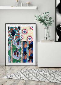 Emile-Alain Séguy Art Nouveau Pattern Print 010