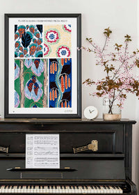 Emile-Alain Séguy Art Nouveau Pattern Print 010