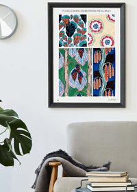 Emile-Alain Séguy Art Nouveau Pattern Print 010