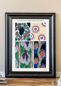 Emile-Alain Séguy Art Nouveau Pattern Print 010