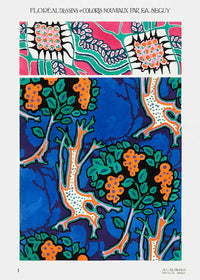 Emile-Alain Séguy Art Nouveau Pattern Print 012