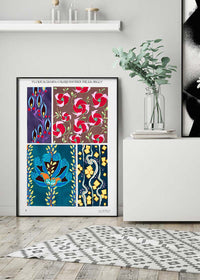 Emile-Alain Séguy Art Nouveau Pattern Print 013