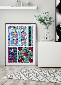 Emile-Alain Séguy Art Nouveau Pattern Print 016