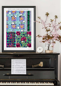 Emile-Alain Séguy Art Nouveau Pattern Print 016