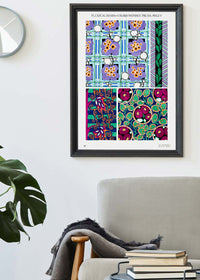 Emile-Alain Séguy Art Nouveau Pattern Print 016
