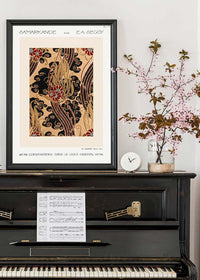 Emile-Alain Séguy Art Nouveau Pattern Print 017