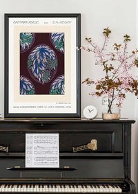 Emile-Alain Séguy Art Nouveau Pattern Print 018