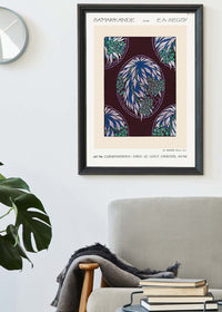 Emile-Alain Séguy Art Nouveau Pattern Print 018