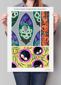 Emile-Alain Séguy Art Nouveau Pattern Print 019
