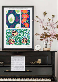 Emile-Alain Séguy Art Nouveau Pattern Print 023