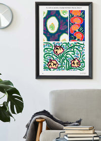 Emile-Alain Séguy Art Nouveau Pattern Print 023