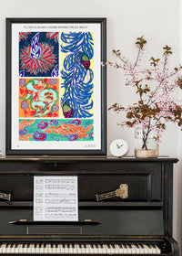Emile-Alain Séguy Art Nouveau Pattern Print 024