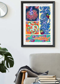 Emile-Alain Séguy Art Nouveau Pattern Print 024