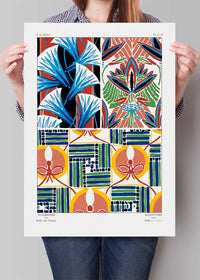 Emile-Alain Séguy Art Nouveau Pattern Print 029