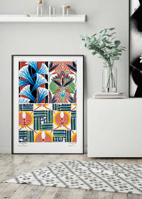 Emile-Alain Séguy Art Nouveau Pattern Print 029