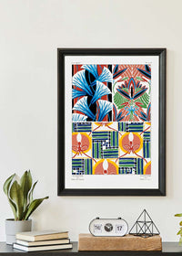 Emile-Alain Séguy Art Nouveau Pattern Print 029