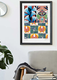 Emile-Alain Séguy Art Nouveau Pattern Print 029
