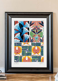 Emile-Alain Séguy Art Nouveau Pattern Print 029