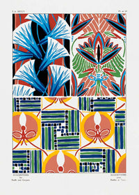Emile-Alain Séguy Art Nouveau Pattern Print 029