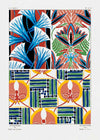 Emile-Alain Séguy Art Nouveau Pattern Print 029