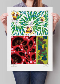 Emile-Alain Séguy Art Nouveau Pattern Print 030