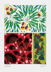Emile-Alain Séguy Art Nouveau Pattern Print 030