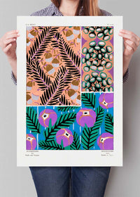 Emile-Alain Séguy Art Nouveau Pattern Print 031