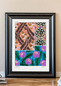 Emile-Alain Séguy Art Nouveau Pattern Print 031