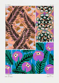 Emile-Alain Séguy Art Nouveau Pattern Print 031