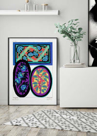 Emile-Alain Séguy Art Nouveau Pattern Print 032
