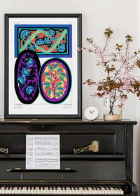 Emile-Alain Séguy Art Nouveau Pattern Print 032