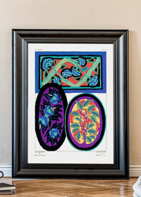 Emile-Alain Séguy Art Nouveau Pattern Print 032